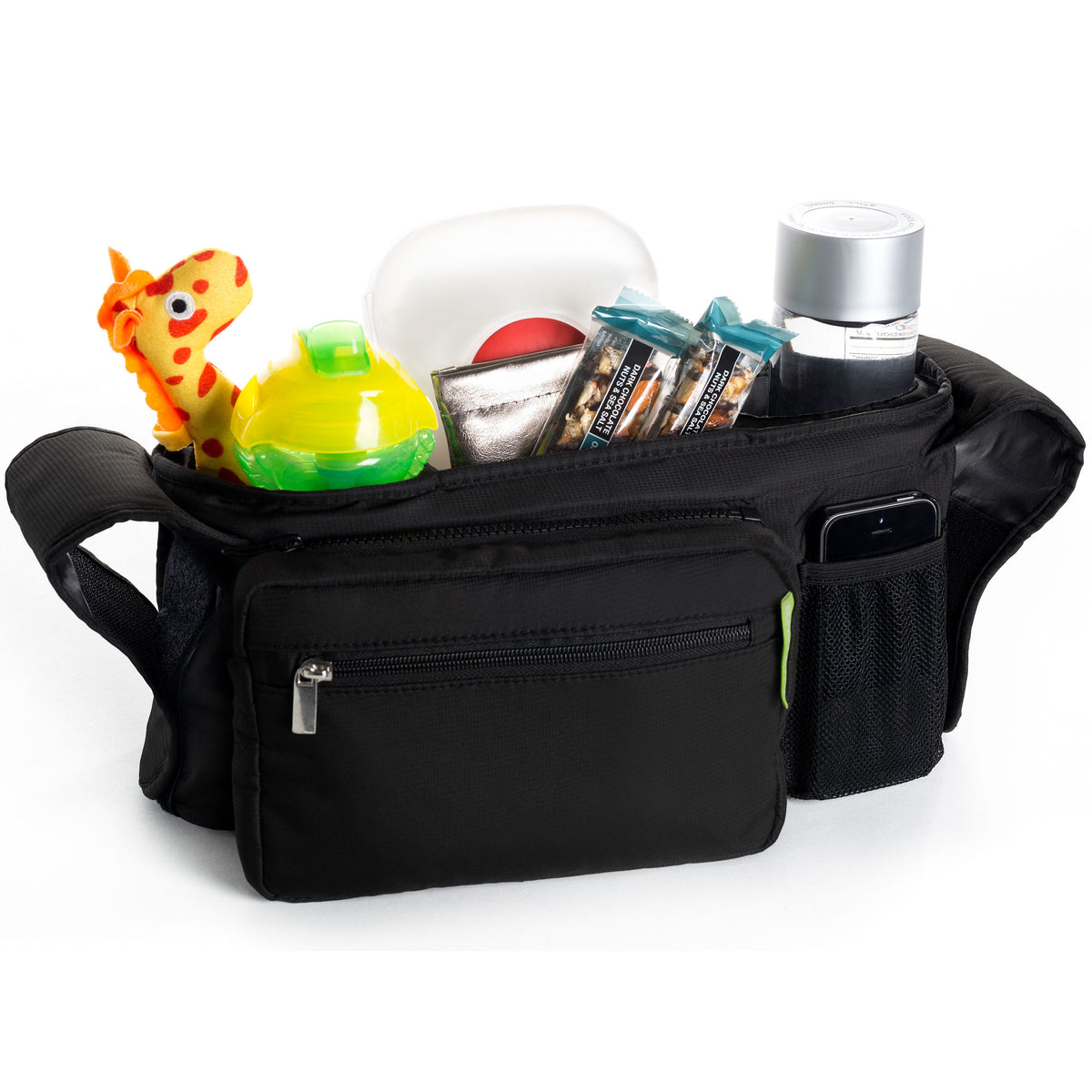 Universal Double Stroller Organizer By Ethan & Emma