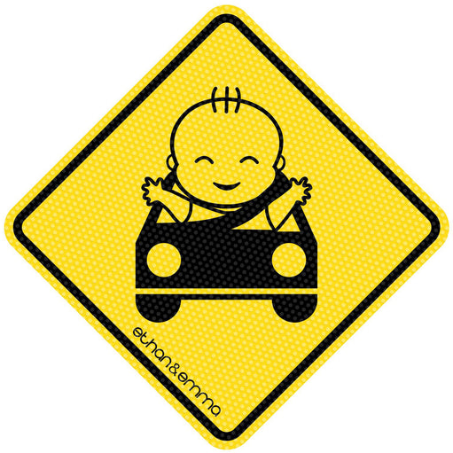 See-Thru Child On Board Sticker by Ethan & Emma